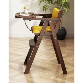 Stool High Children'S Chair Baby Breastfeeding Dining Child Seat Baby Highchair Armchair Wooden  Child Furniture ﻿